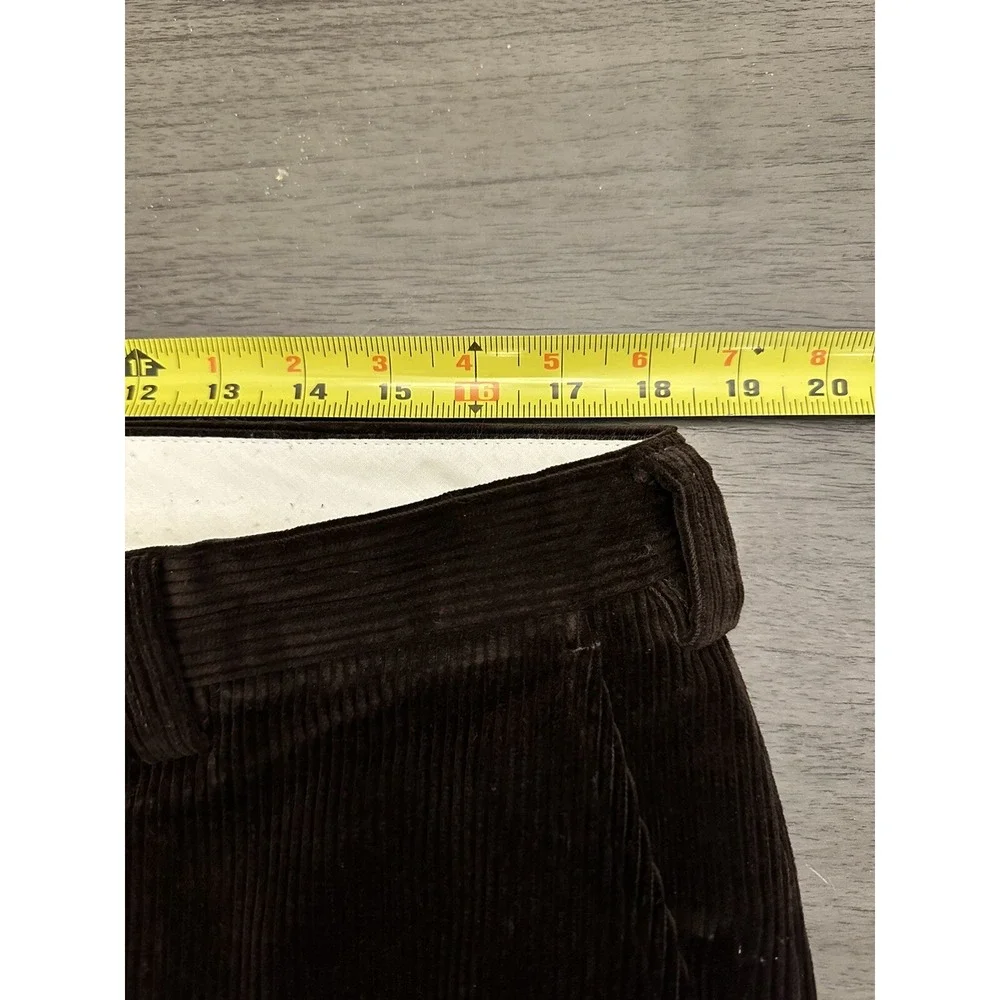 Orvis Corduroy Pants Mens 34x28 Brown Brisbane Moss‎ Wide Wale Trousers